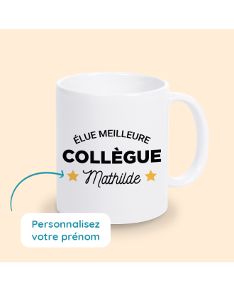 mug collègue personnalisé