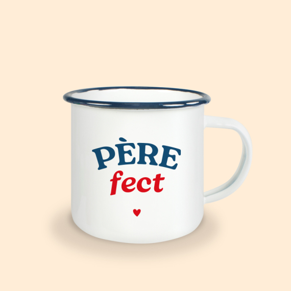 mug émaillé père fect