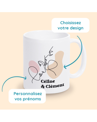 mug st valentin amoureux