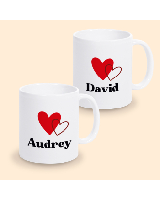 mug amour personnalisé