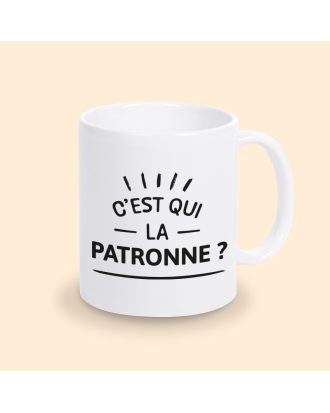 mug c'est qui la patronne