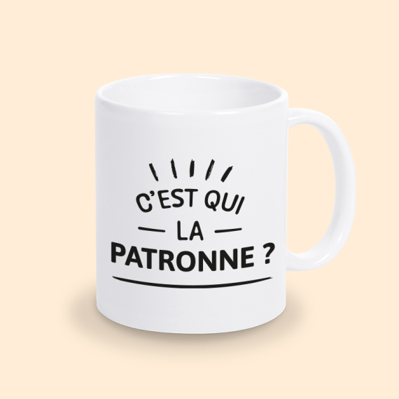 mug c'est qui la patronne