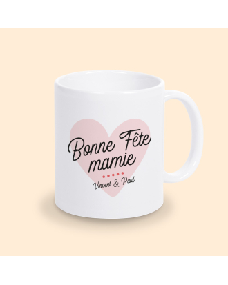 mug fête des grands mères personnalisé