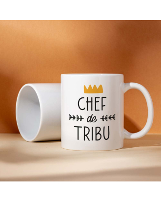 mug cadeau chef de tribu