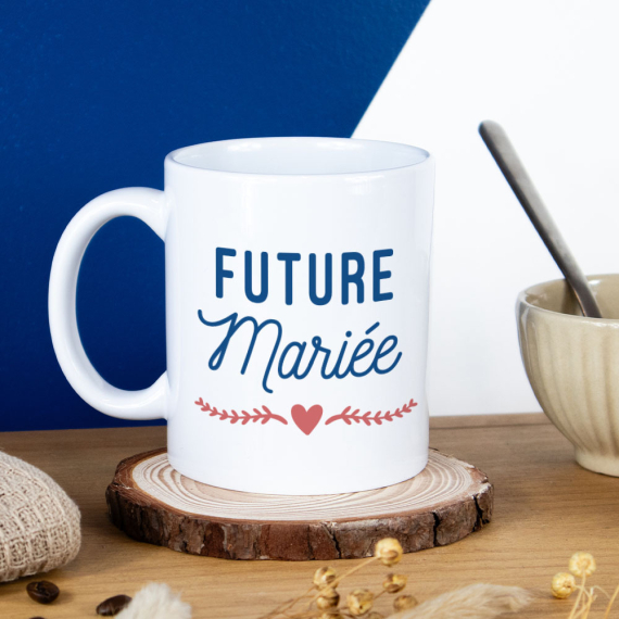 mug personnalise future mariee
