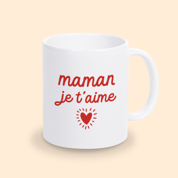 mug maman je t'aime