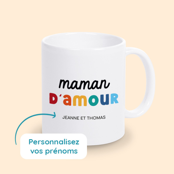 tasse personnalisée fête des mères
