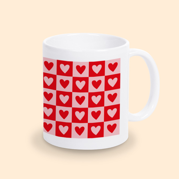 mug coeur