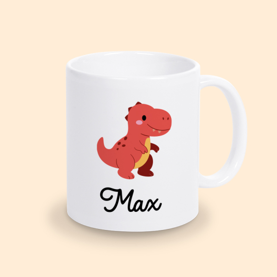 mug dinosaure rouge mug dinosaure rouge