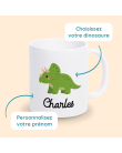 mug dinosaure personnalisé