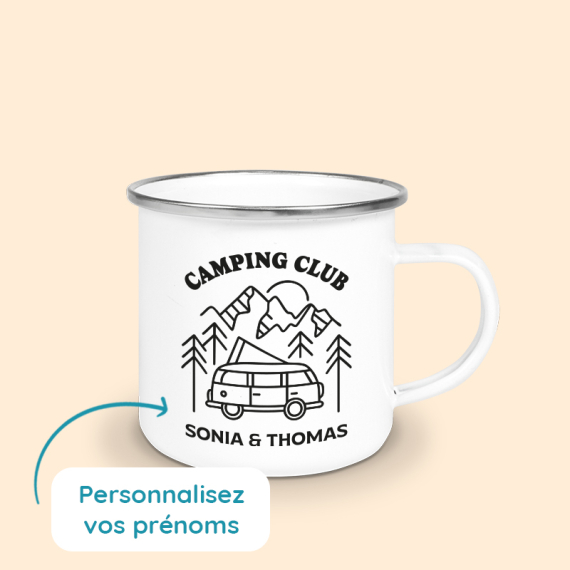 tasse camping personnalisée tasse camping personnalisée