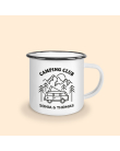 tasse camping émaillée