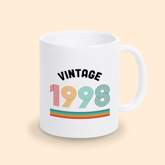 mug vintage personnalisé