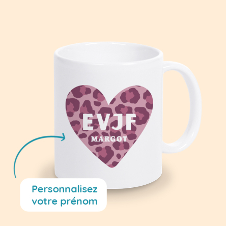 mug personnalisé enterrement de vie de jeune fille
