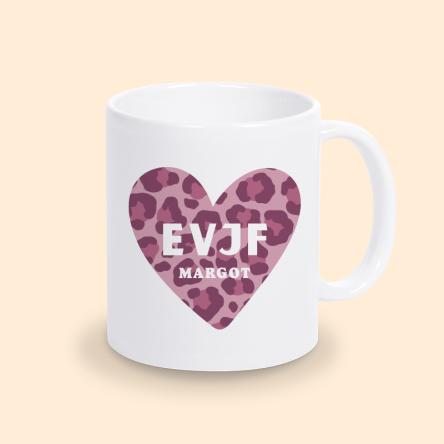 mug enterrement de vie de jeune fille personnalisé