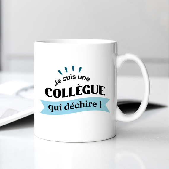 mug cadeau collègue qui déchire