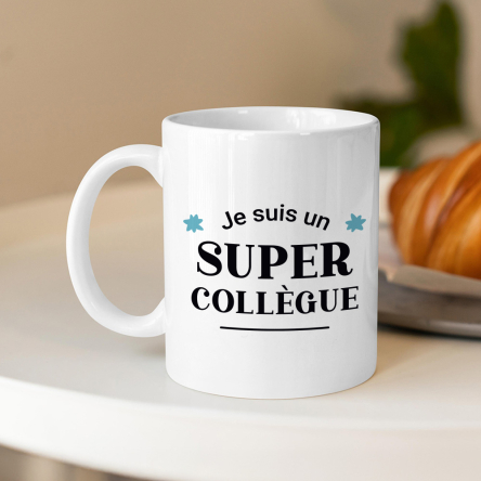 mug cadeau super collègue