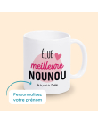mug personnalisé nounou