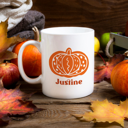 mug citrouille automne
