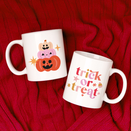 mug citrouille halloween