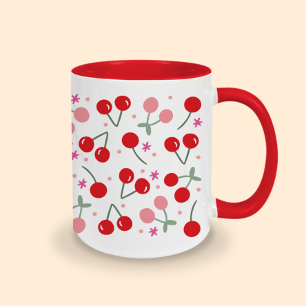 tasse cerise