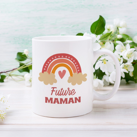 mug cadeau future maman