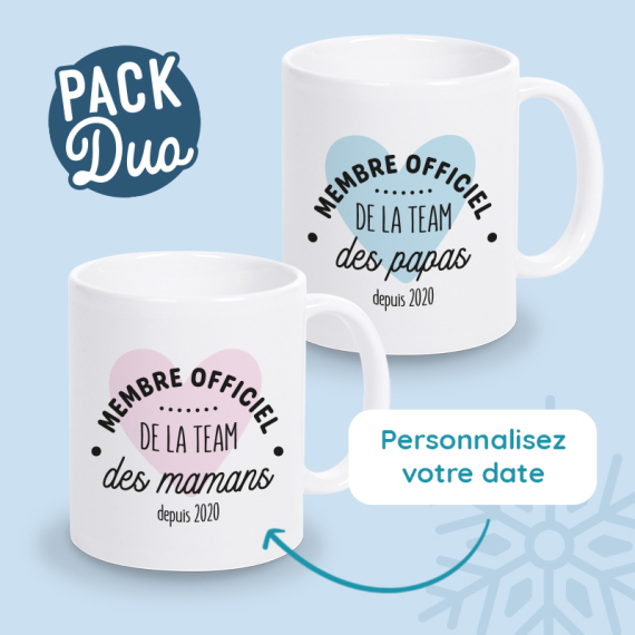 mug duo personnalisé maman papa mug duo personnalisé maman papa