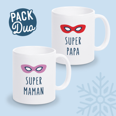 mug duo super maman papa