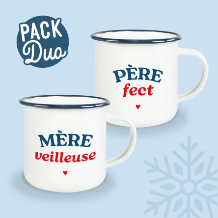 mug duo mère veilleuse et père fect