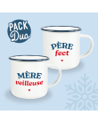 mug duo mère veilleuse et père fect