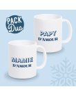 mug duo mamie papy d'amour