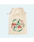 pochon cadeau joyeux noël