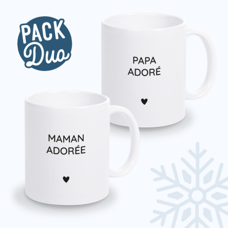 mug duo maman papa adoré