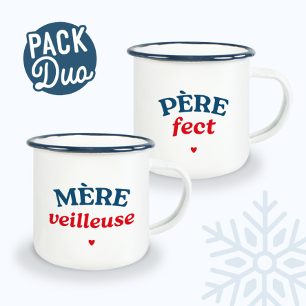 mug duo mère veilleuse et père fect