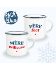 mug duo mère veilleuse et père fect