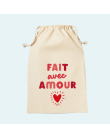 pochon cadeau Fait avec Amour