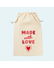 Pochon Emballage Cadeau Made with Love