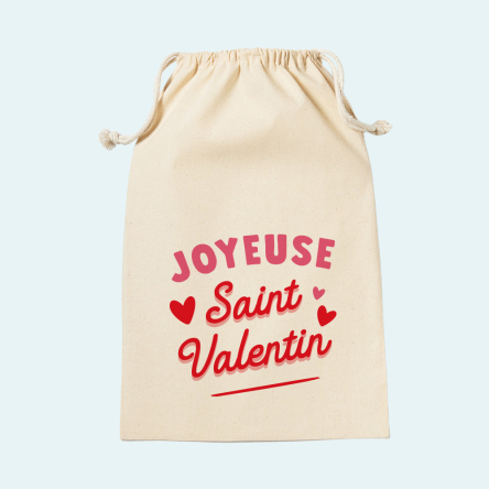 pochon cadeau Saint Valentin
