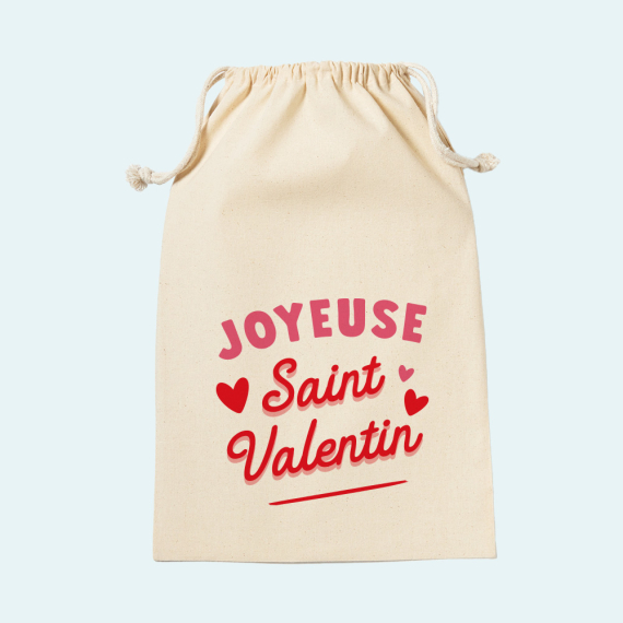 pochon cadeau Saint Valentin