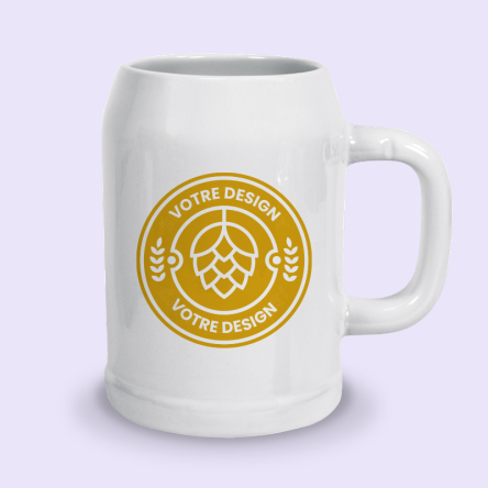 chope à bière personnalisée