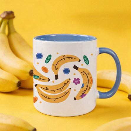 Mug banane visuel