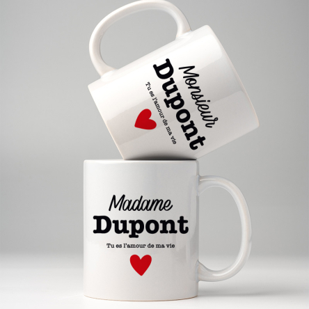 mockup mugs saint valentin personnalisés