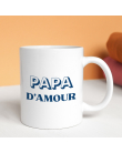 mug papa d'amour personnalisé