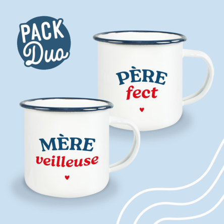 mug duo mère veilleuse et père fect