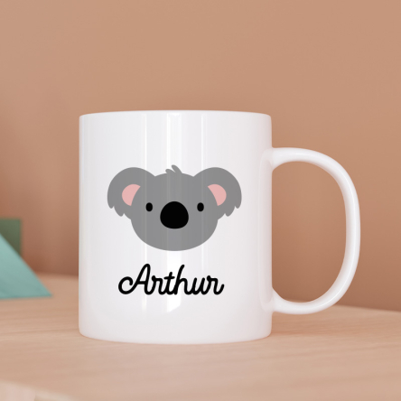 mug raton laveur personnalisé