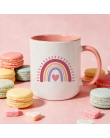 tasse rose tu es l'arc en ciel de ma vie