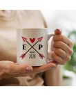 mug flèches initiales personnalisé
