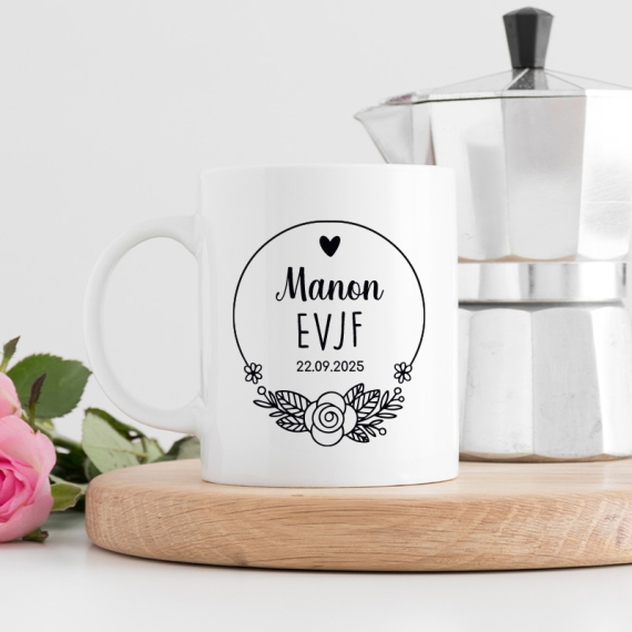 tasse personnalisable EVJF
