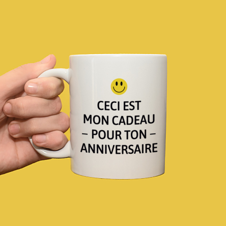 mug cadeau anniversaire