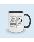 mug noir personnalisé